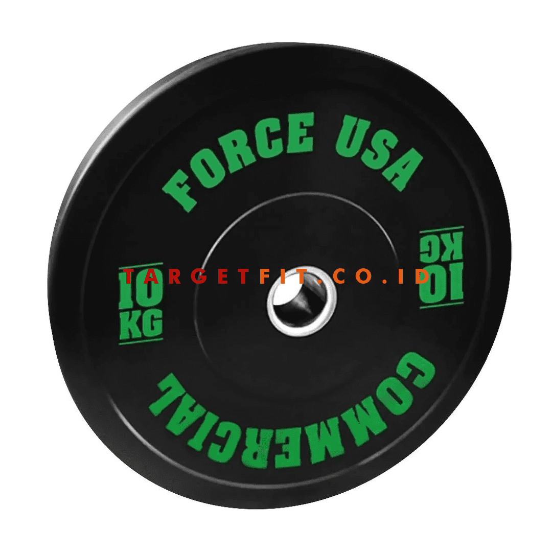 Force USA Ultimate Training Bumper Plates 5 - 25 kg Black - Image 3
